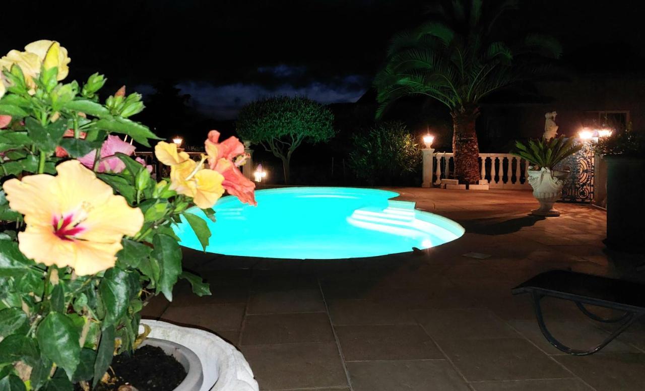 Gite Les Pins Climatise Piscine Chauffee Jardin Peymeinade Luaran gambar